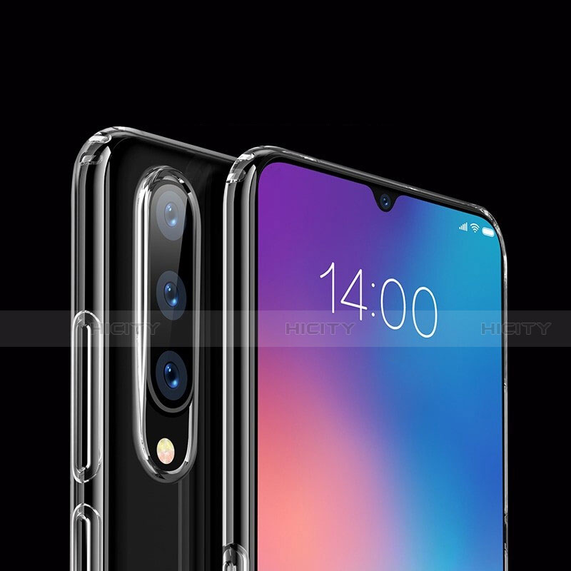 Custodia Silicone Trasparente Ultra Sottile Morbida T08 per Xiaomi Mi A3 Lite Chiaro