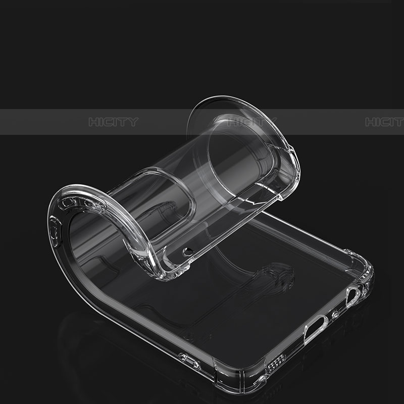 Custodia Silicone Trasparente Ultra Sottile Morbida T10 per Samsung Galaxy A72 4G Chiaro