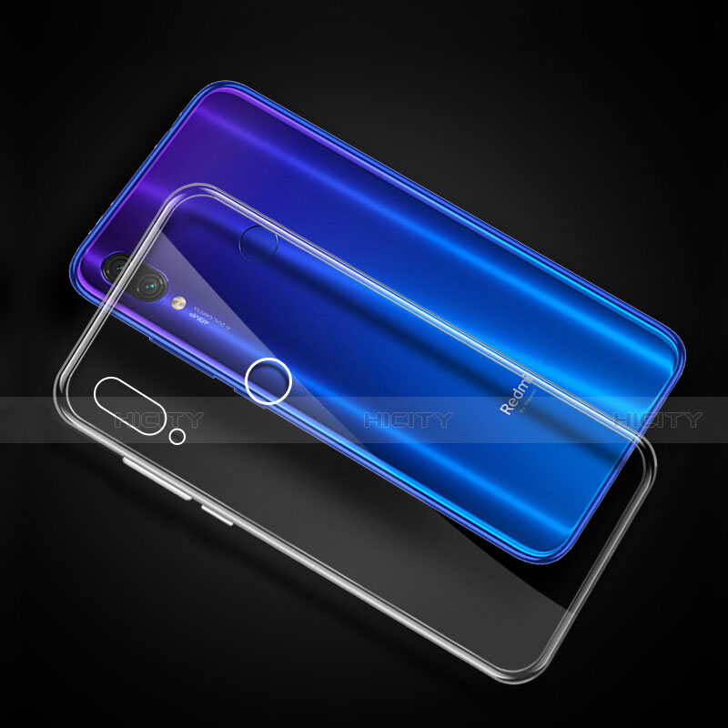 Custodia Silicone Trasparente Ultra Sottile Morbida T11 per Xiaomi Redmi Note 7 Pro Chiaro