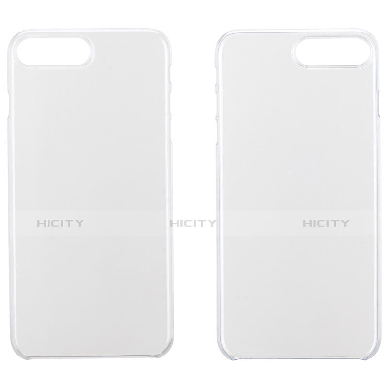 Custodia Silicone Trasparente Ultra Sottile Morbida T12 per Apple iPhone 7 Plus Chiaro