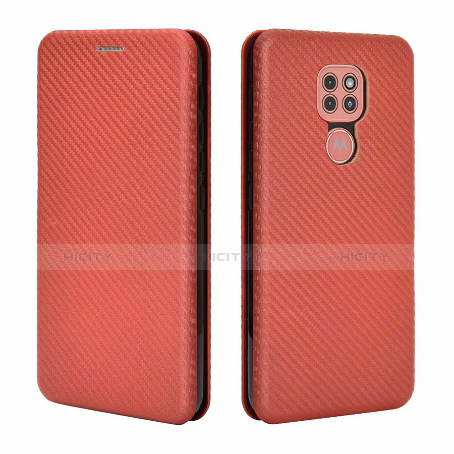 Custodia Silicone Ultra Sottile A Flip Morbida Cover Fronte e Retro 360 Gradi per Motorola Moto G9