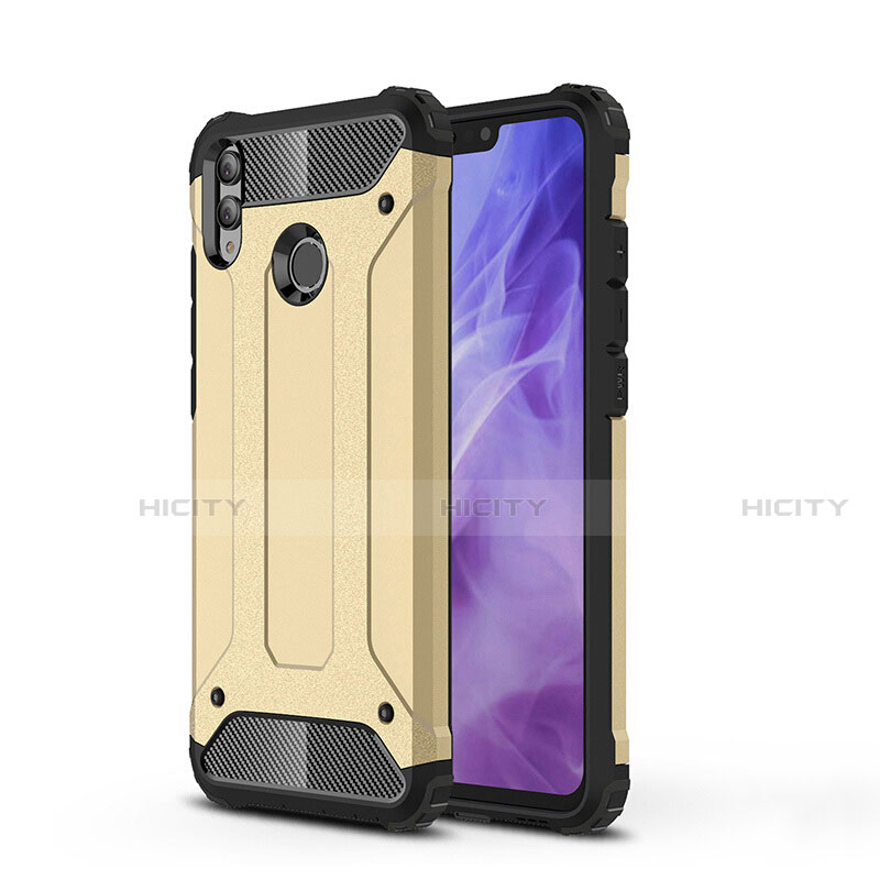 Custodia Silicone Ultra Sottile Morbida 360 Gradi Cover C01 per Huawei Honor 8X Oro