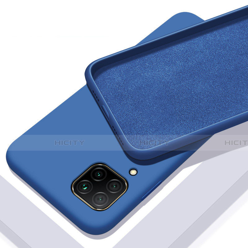 Custodia Silicone Ultra Sottile Morbida 360 Gradi Cover C01 per Huawei Nova 6 SE Blu