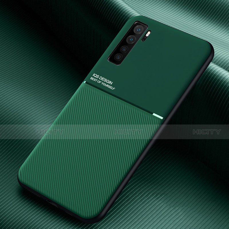 Custodia Silicone Ultra Sottile Morbida 360 Gradi Cover C01 per Huawei P40 Lite 5G Verde