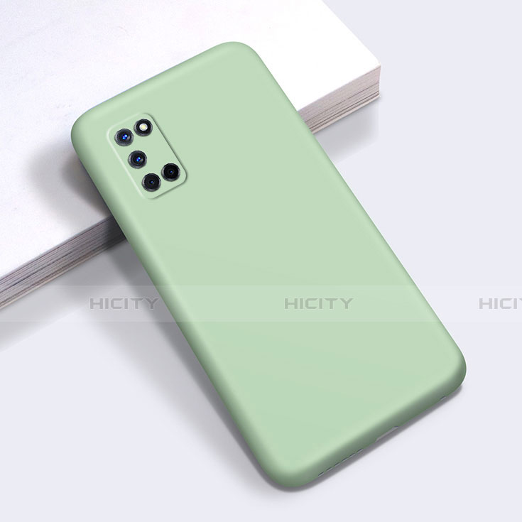 Custodia Silicone Ultra Sottile Morbida 360 Gradi Cover C01 per Oppo A52 Verde