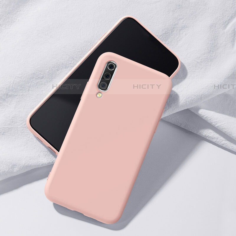 Custodia Silicone Ultra Sottile Morbida 360 Gradi Cover C01 per Samsung Galaxy A90 5G Rosa