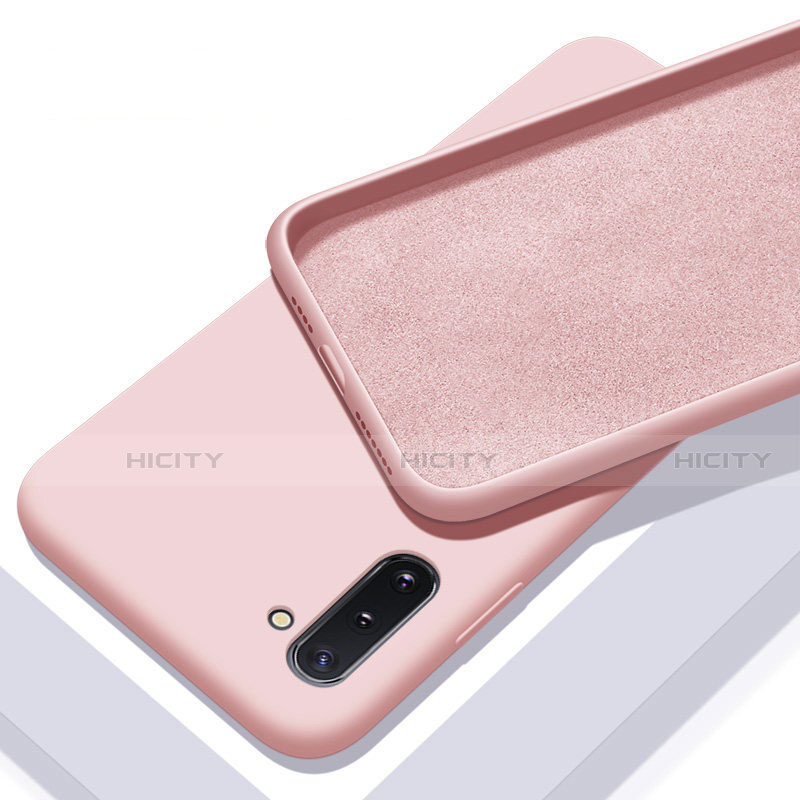 Custodia Silicone Ultra Sottile Morbida 360 Gradi Cover C01 per Samsung Galaxy Note 10 Rosa