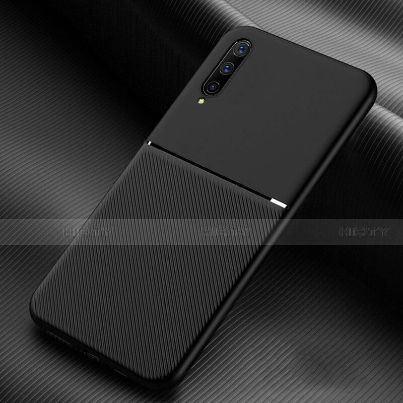 Custodia Silicone Ultra Sottile Morbida 360 Gradi Cover C01 per Xiaomi Mi A3 Nero