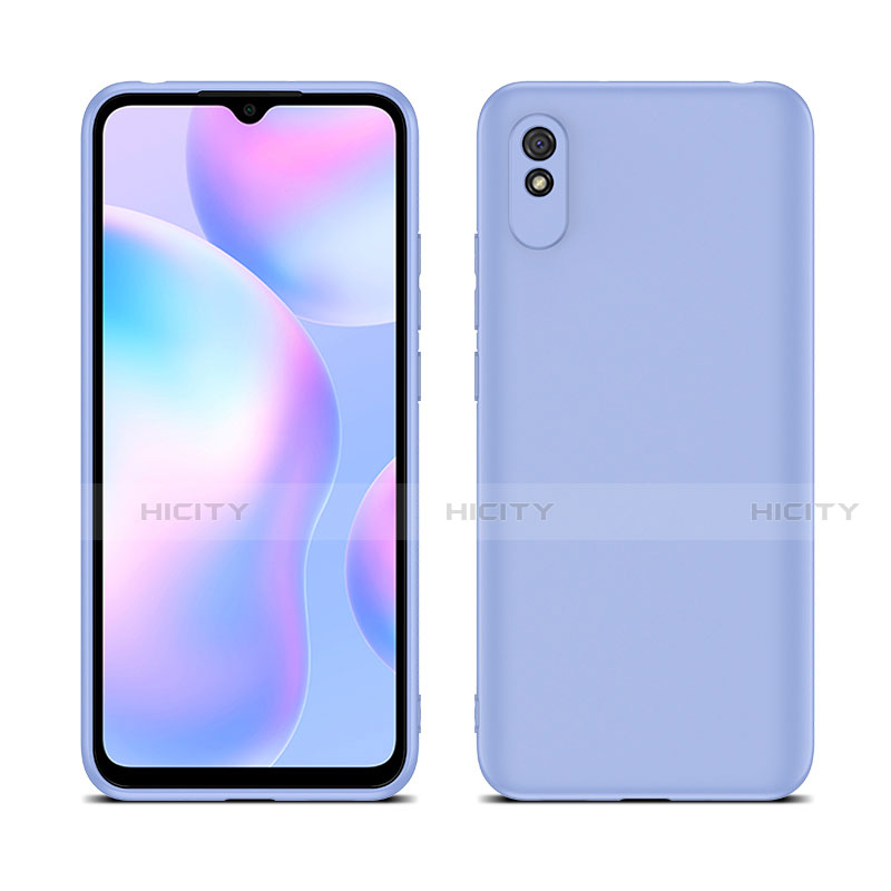 Custodia Silicone Ultra Sottile Morbida 360 Gradi Cover C01 per Xiaomi Redmi 9i Lavanda