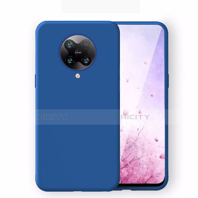 Custodia Silicone Ultra Sottile Morbida 360 Gradi Cover C01 per Xiaomi Redmi K30 Pro Zoom Blu