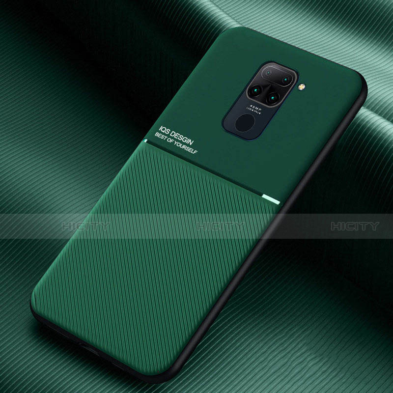 Custodia Silicone Ultra Sottile Morbida 360 Gradi Cover C01 per Xiaomi Redmi Note 9 Verde