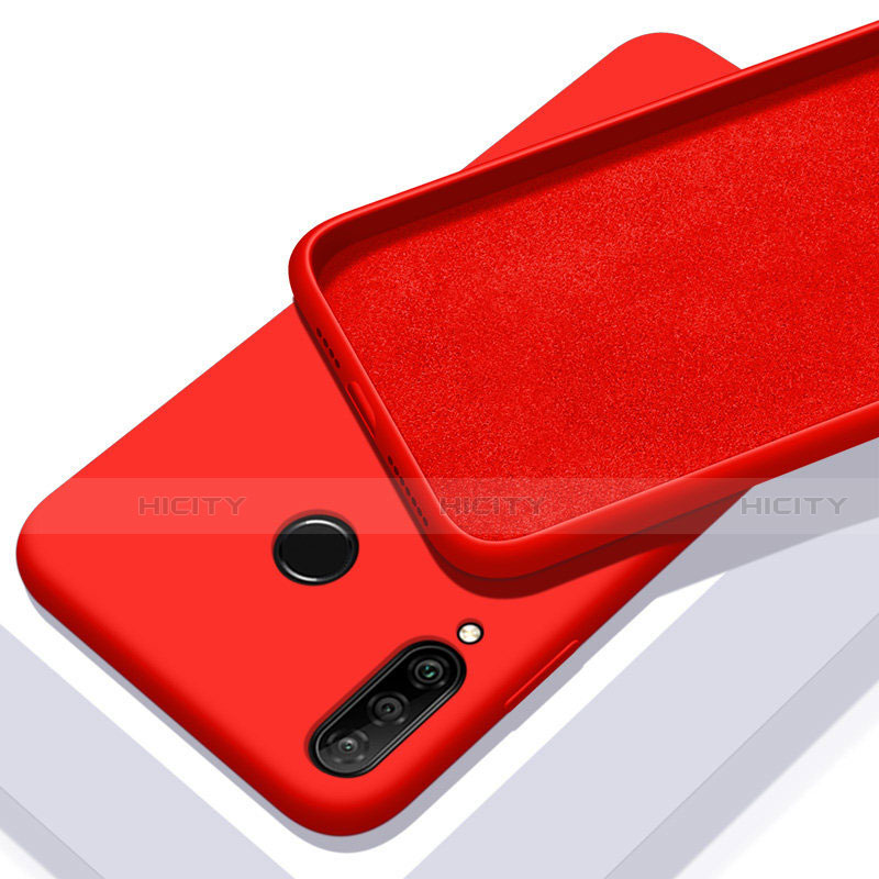 Custodia Silicone Ultra Sottile Morbida 360 Gradi Cover C02 per Huawei Nova 4e Rosso