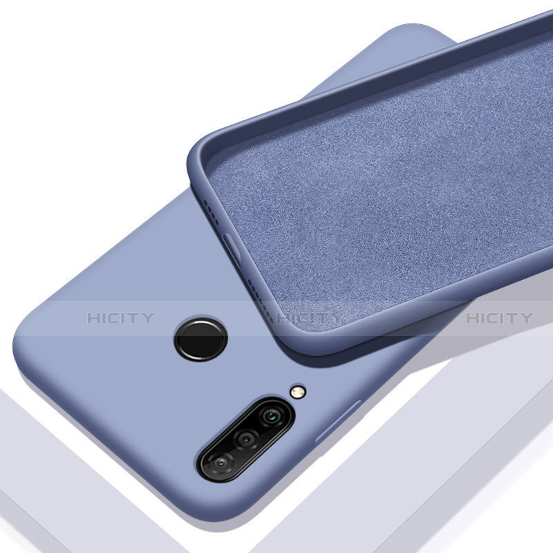 Custodia Silicone Ultra Sottile Morbida 360 Gradi Cover C02 per Huawei P30 Lite New Edition Grigio