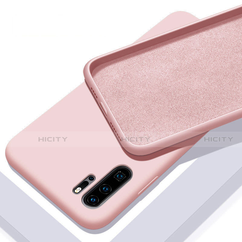 Custodia Silicone Ultra Sottile Morbida 360 Gradi Cover C02 per Huawei P30 Pro New Edition Rosa