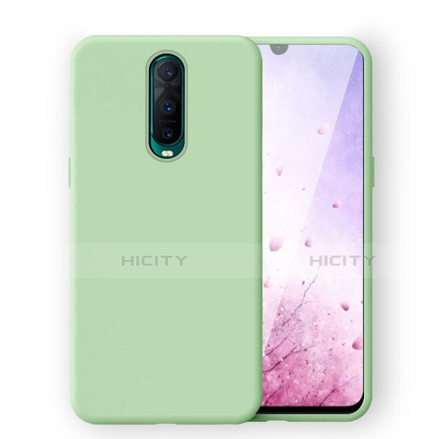 Custodia Silicone Ultra Sottile Morbida 360 Gradi Cover C02 per Oppo R17 Pro Verde