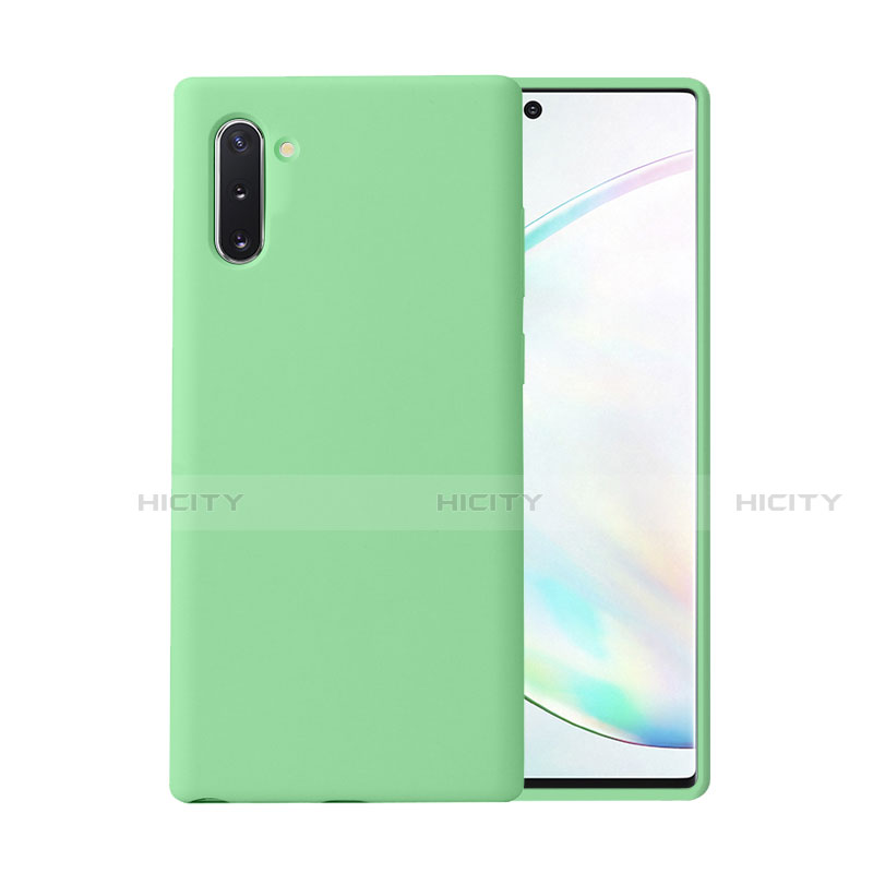 Custodia Silicone Ultra Sottile Morbida 360 Gradi Cover C02 per Samsung Galaxy Note 10 Verde