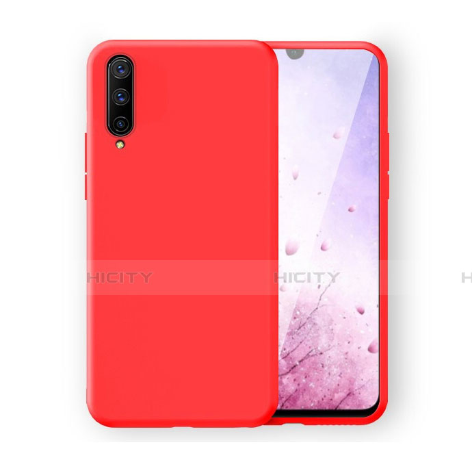 Custodia Silicone Ultra Sottile Morbida 360 Gradi Cover C02 per Xiaomi Mi A3 Rosso