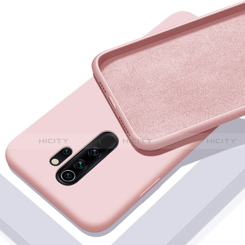 Custodia Silicone Ultra Sottile Morbida 360 Gradi Cover C02 per Xiaomi Redmi Note 8 Pro Rosa