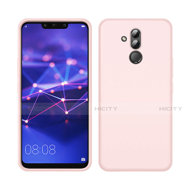 Custodia Silicone Ultra Sottile Morbida 360 Gradi Cover C03 per Huawei Mate 20 Lite Rosa