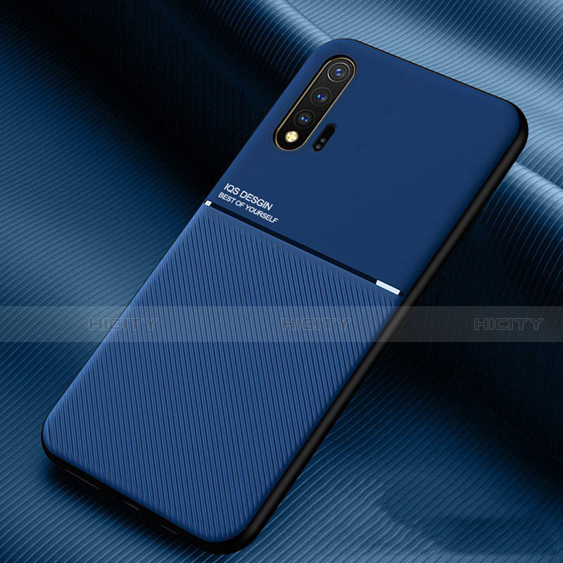 Custodia Silicone Ultra Sottile Morbida 360 Gradi Cover C03 per Huawei Nova 6 Blu