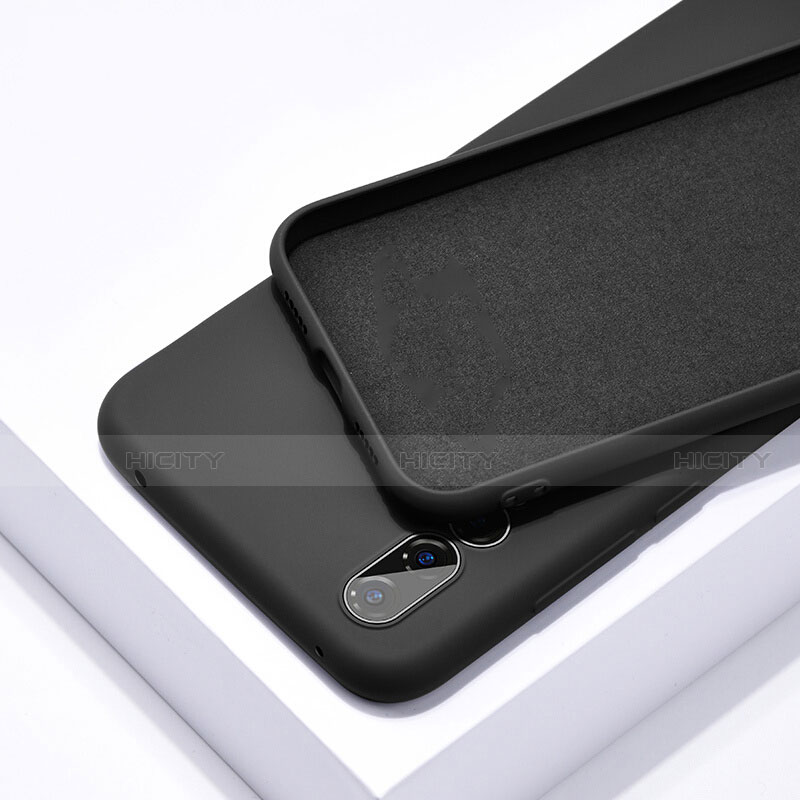 Custodia Silicone Ultra Sottile Morbida 360 Gradi Cover C03 per Huawei P20 Pro Nero