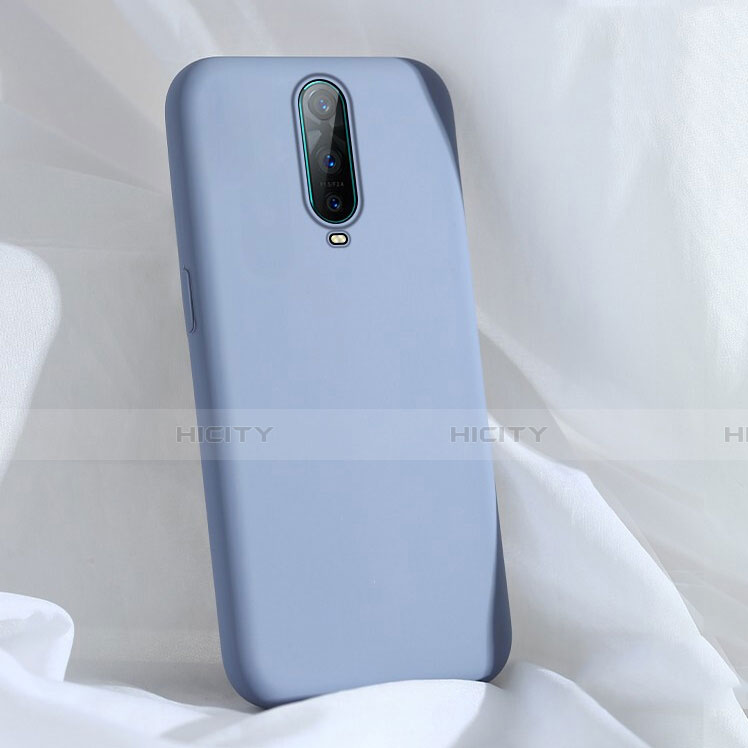 Custodia Silicone Ultra Sottile Morbida 360 Gradi Cover C03 per Oppo R17 Pro Grigio