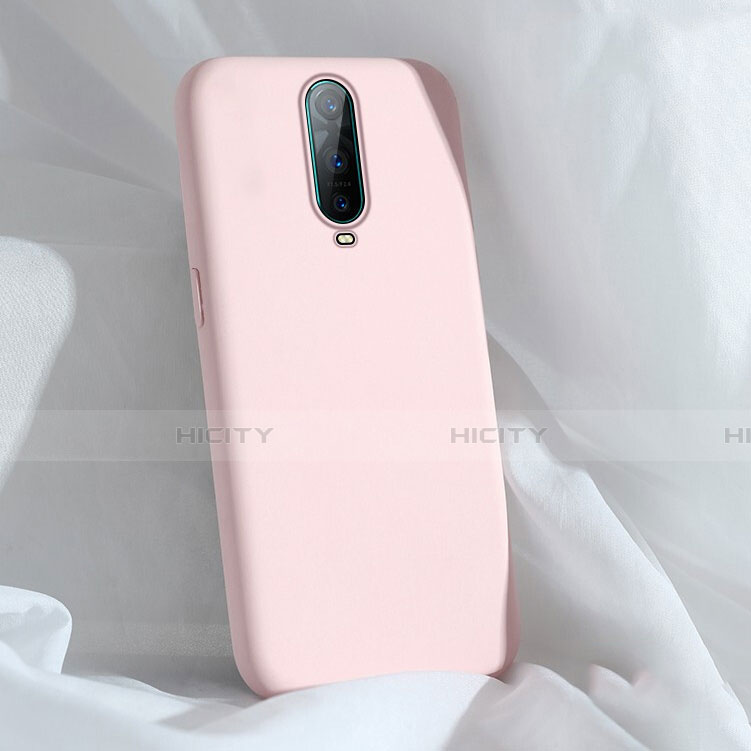 Custodia Silicone Ultra Sottile Morbida 360 Gradi Cover C03 per Oppo R17 Pro Rosa