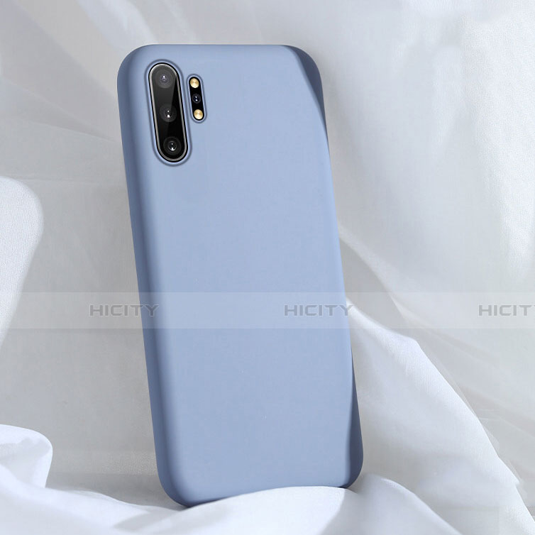 Custodia Silicone Ultra Sottile Morbida 360 Gradi Cover C03 per Samsung Galaxy Note 10 Plus 5G Grigio