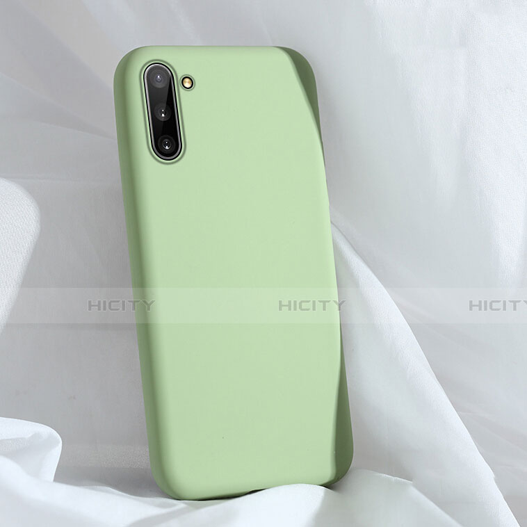 Custodia Silicone Ultra Sottile Morbida 360 Gradi Cover C03 per Samsung Galaxy Note 10 Verde