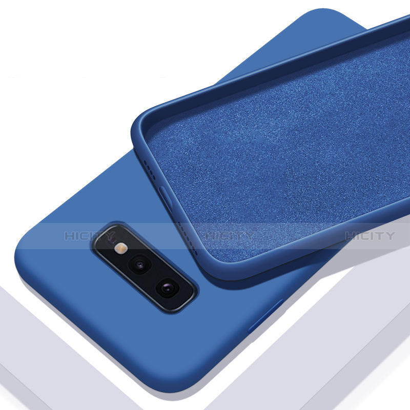 Custodia Silicone Ultra Sottile Morbida 360 Gradi Cover C03 per Samsung Galaxy S10e Blu