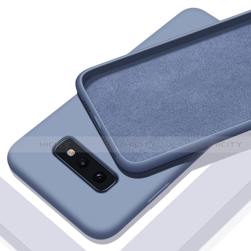 Custodia Silicone Ultra Sottile Morbida 360 Gradi Cover C03 per Samsung Galaxy S10e Grigio