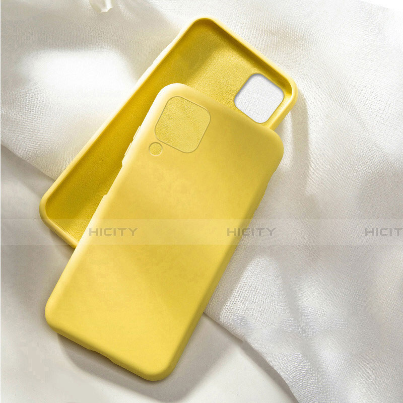 Custodia Silicone Ultra Sottile Morbida 360 Gradi Cover C04 per Huawei Nova 7i Giallo