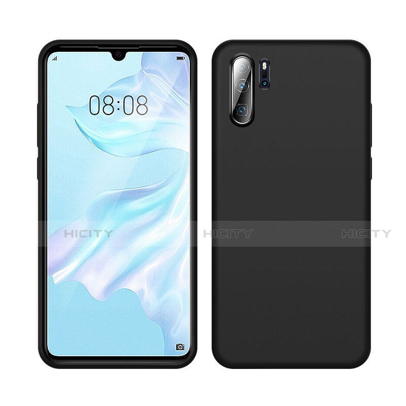 Custodia Silicone Ultra Sottile Morbida 360 Gradi Cover C04 per Huawei P30 Pro New Edition Nero