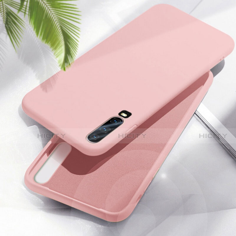 Custodia Silicone Ultra Sottile Morbida 360 Gradi Cover C04 per Huawei P30 Rosa