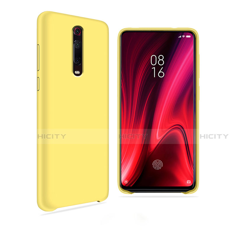 Custodia Silicone Ultra Sottile Morbida 360 Gradi Cover C04 per Xiaomi Mi 9T Pro Giallo