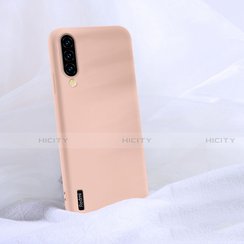 Custodia Silicone Ultra Sottile Morbida 360 Gradi Cover C04 per Xiaomi Mi A3 Arancione