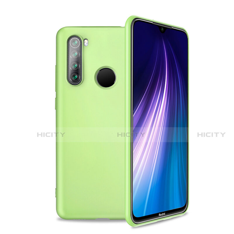 Custodia Silicone Ultra Sottile Morbida 360 Gradi Cover C04 per Xiaomi Redmi Note 8 (2021) Verde