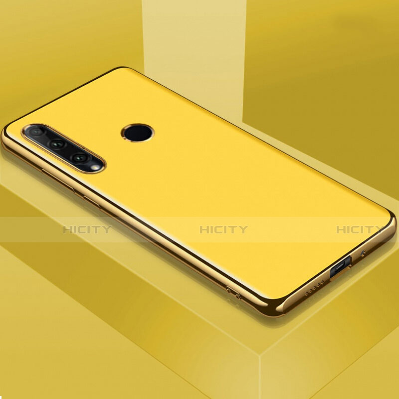 Custodia Silicone Ultra Sottile Morbida 360 Gradi Cover C05 per Huawei Honor 20 Lite Giallo