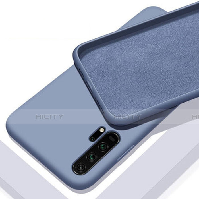 Custodia Silicone Ultra Sottile Morbida 360 Gradi Cover C05 per Huawei Honor 20 Pro Grigio