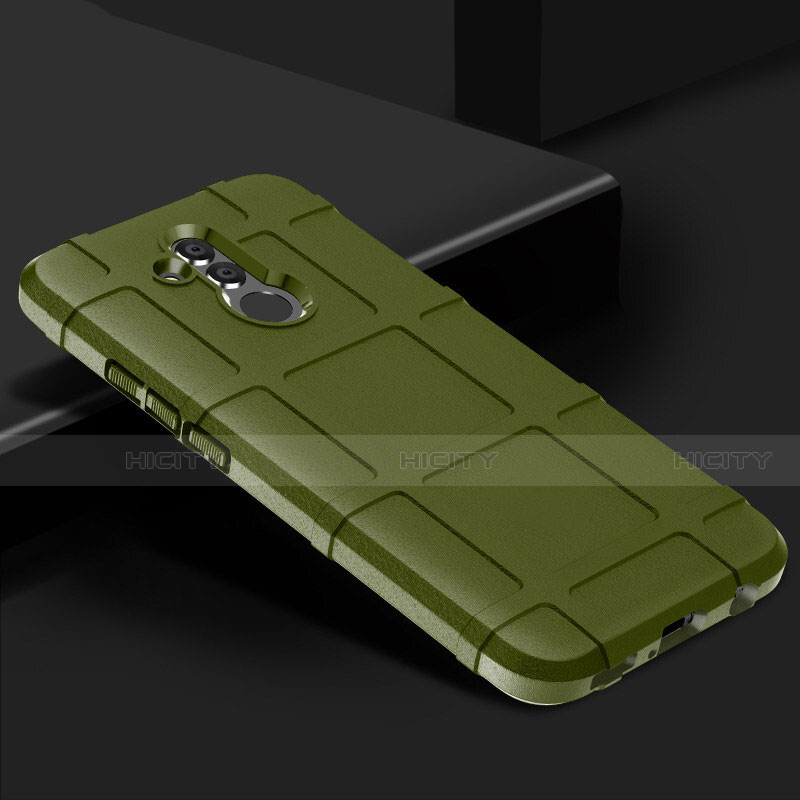 Custodia Silicone Ultra Sottile Morbida 360 Gradi Cover C05 per Huawei Mate 20 Lite Verde