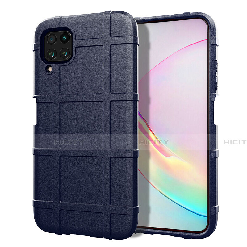 Custodia Silicone Ultra Sottile Morbida 360 Gradi Cover C05 per Huawei Nova 6 SE Blu