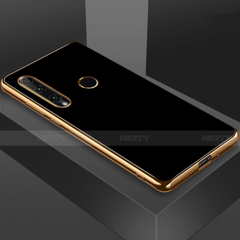Custodia Silicone Ultra Sottile Morbida 360 Gradi Cover C05 per Huawei P Smart+ Plus (2019) Nero