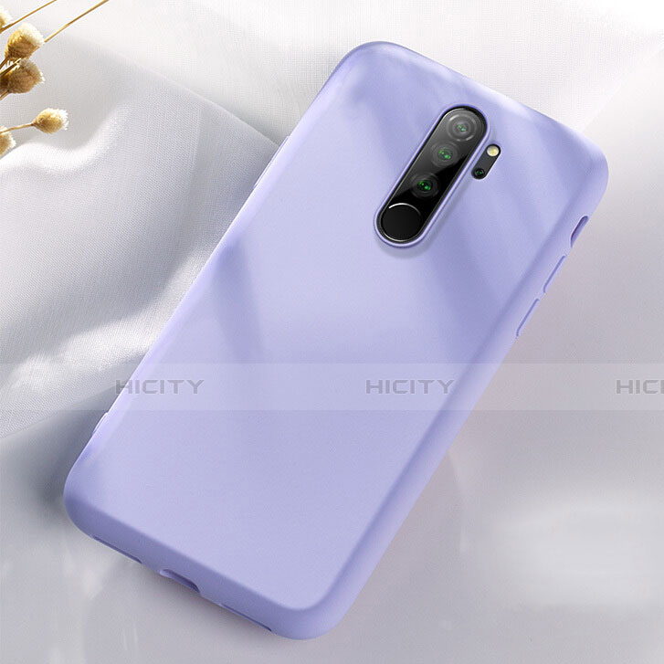 Custodia Silicone Ultra Sottile Morbida 360 Gradi Cover C05 per Xiaomi Redmi Note 8 Pro Viola