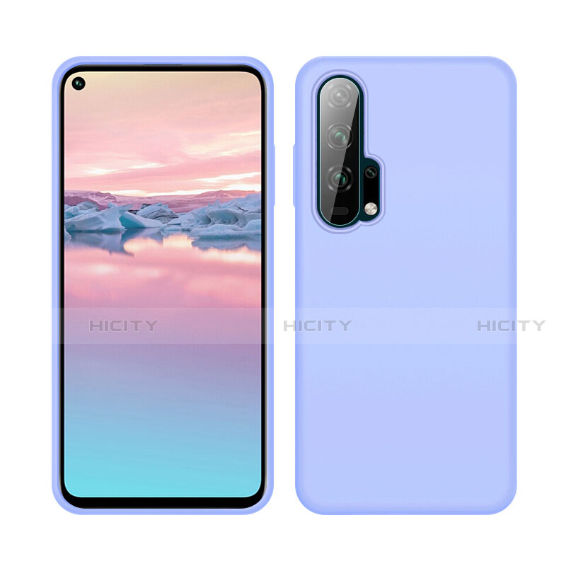 Custodia Silicone Ultra Sottile Morbida 360 Gradi Cover C06 per Huawei Honor 20 Pro Viola