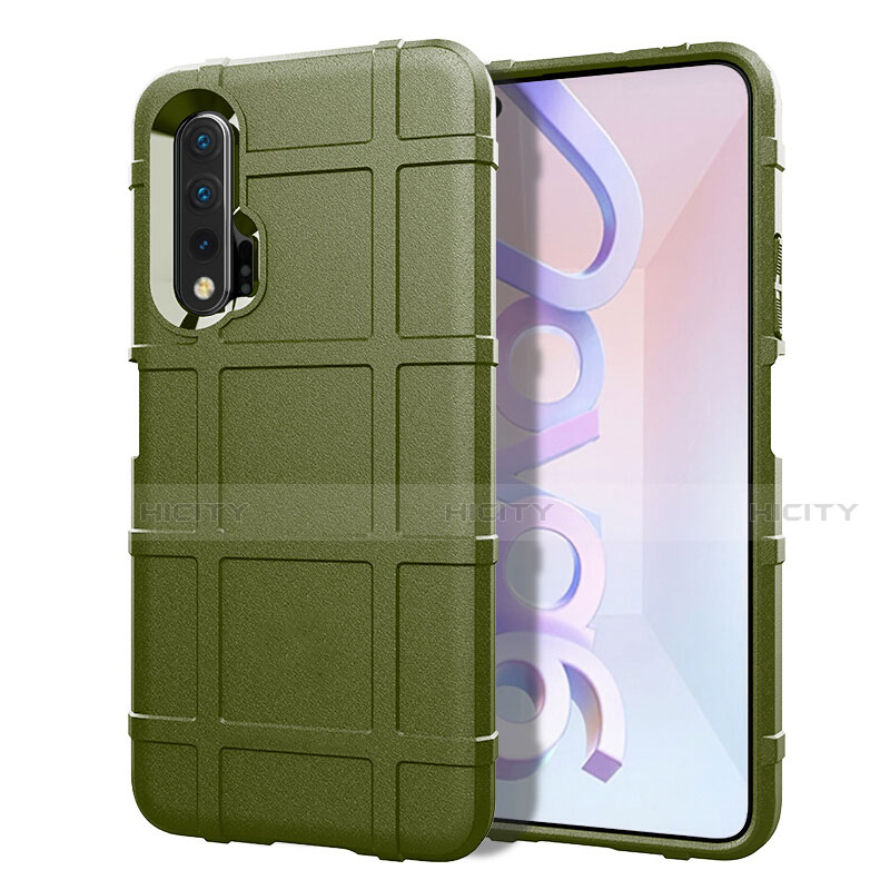 Custodia Silicone Ultra Sottile Morbida 360 Gradi Cover C06 per Huawei Nova 6 5G Verde