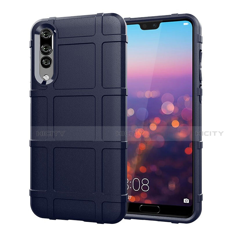 Custodia Silicone Ultra Sottile Morbida 360 Gradi Cover C06 per Huawei P20 Pro