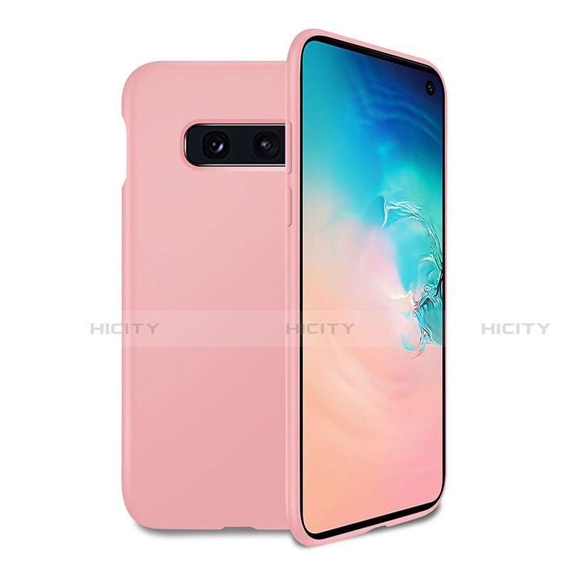 Custodia Silicone Ultra Sottile Morbida 360 Gradi Cover C06 per Samsung Galaxy S10e Rosa