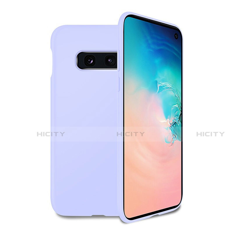 Custodia Silicone Ultra Sottile Morbida 360 Gradi Cover C06 per Samsung Galaxy S10e Viola