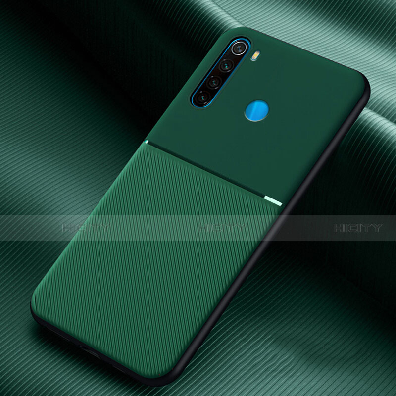 Custodia Silicone Ultra Sottile Morbida 360 Gradi Cover C06 per Xiaomi Redmi Note 8 (2021) Verde