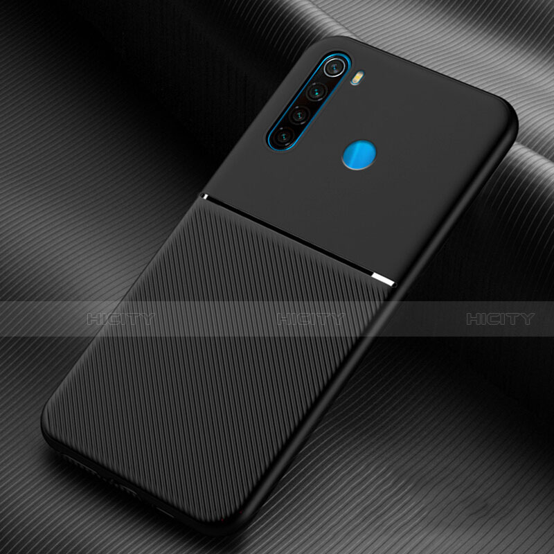 Custodia Silicone Ultra Sottile Morbida 360 Gradi Cover C06 per Xiaomi Redmi Note 8 Nero